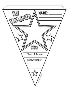 Veterans Day Coloring Pages by Pre-K Tweets | Teachers Pay Teachers