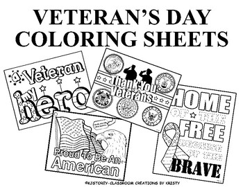 veterans day thank you coloring page