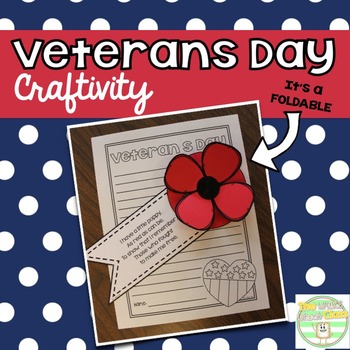 Preview of Veterans Day Craftivity FREEBIE