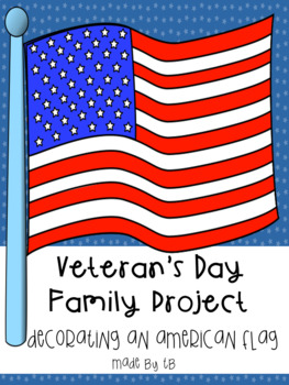 Preview of Veteran's Day Family Project