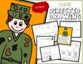 Veteran's Day & Memorial Day SOLDIER Directed Drawing & Wr