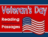 Veteran's Day Reading Passage and Comprehension Questions
