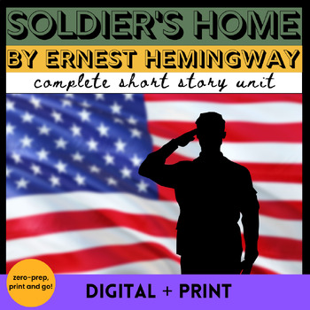 Preview of Soldier's Home by Ernest Hemingway Veteran's Day Short Story Reading and Writing
