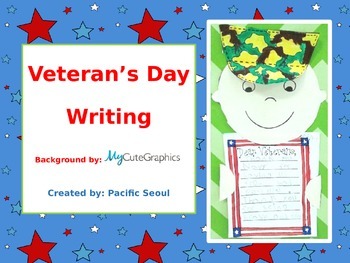 Preview of Veteran's Day Writing