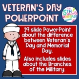 Veteran's Day and Branches of the Military Powerpoint