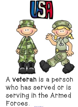 Preview of Veteran's Day and Heroes MiniUnit Smartboard Lessons