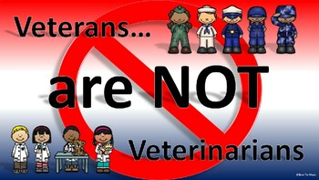 Preview of Veterans Are Not Veterinarians