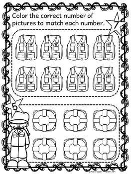 Veterans Day Math Worksheets by Kindergarten Printables | TpT