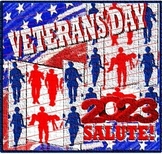 Veterans Day 2023 Salute! (EDITABLE PROGRAM TEMPLATE)