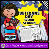 Veterans Day Activities (Veterans Day Word Search)