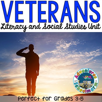 Preview of Veterans Day Activities (Unit for 3rd 4th 5th grades)