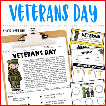 Preview of Veterans Day Activities