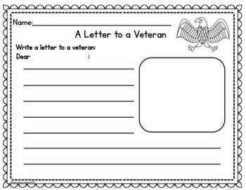 Veterans Day Activity for Kindergarten by Maureen Prezioso | TpT