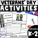 Veterans' Day Social Studies Activities for Kindergarten &