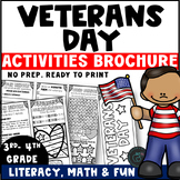 Veterans Day Activities Brochure | Early Finisher | Litera