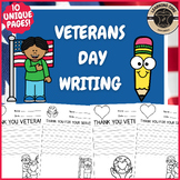 Veterans Day Cards Veteran Writing Letters PreK Kindergart