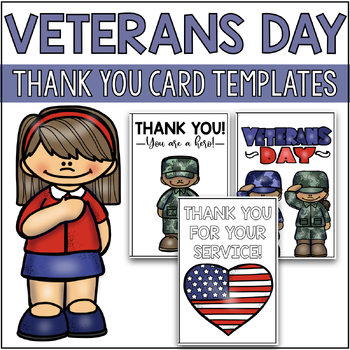 Veterans Day Activities | Veterans Day Cards Freebie | TPT