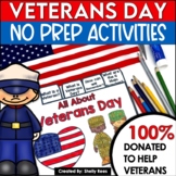 Veterans Day Activities | Veterans Day Craft and Thank You Cards