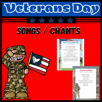 Preview of Veterans Day Activities  Veterans Day songs