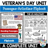 Veterans Day Activities Passages & Project Thank you Lette