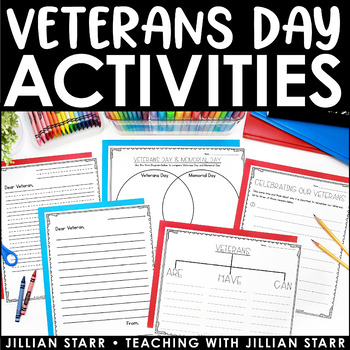 Preview of Veterans Day Activities and Scavenger Hunt | Digital and Printable