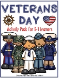 Veterans Day Activity Pack