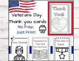 Veterans Day Activity! Veterans Day Thank You Cards! Print