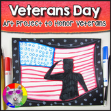 Veterans Day Art Lesson, Honoring Veterans Art Project Act