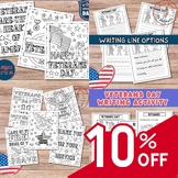 Veterans Day BUNDLE, Coloring Pages, Word search, Bookmark