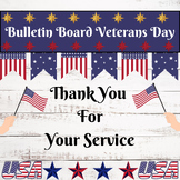Veterans Day Bulletin Board Set, ,Thank You For Your Servi
