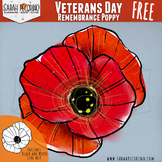 Veterans Day Clip Art - Poppy - Remembrance