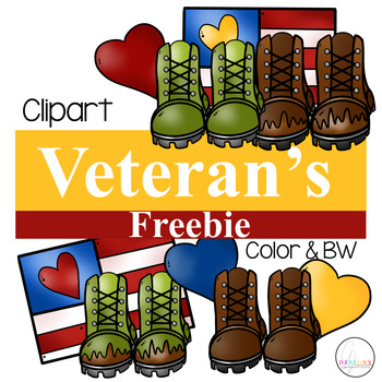 Preview of Veterans Day Clipart {Freebie}