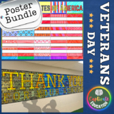 Veterans Day Collaborative Poster Bundle 1 Thank You Banne