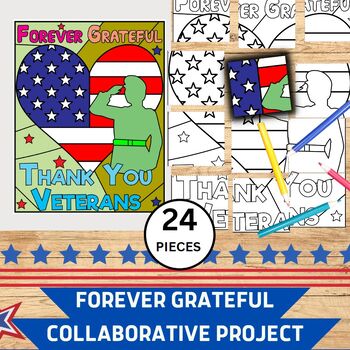 Preview of Veterans Day Collaborative Poster Project