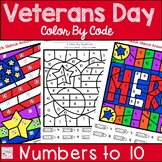 Veterans Day Color By Number