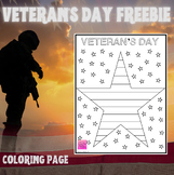 Veteran's Day Coloring Page | FREEBIE