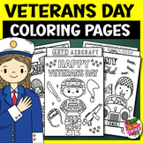 Veterans Day Coloring Pages: Printable Patriotic Veterans 