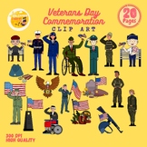 Veterans Day Commemoration Clip Art