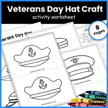 Veterans Day/Memorial Day Hat by Fun Teach