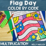 Memorial Flag Day Coloring Pages Sheets Multiplication Col
