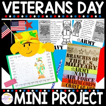 Preview of Memorial Day Bulletin Board Branches of the Military Memorial Day Craft Army