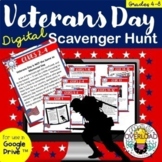 Veterans Day Digital Scavenger Hunt/Cooperative Learning/Google