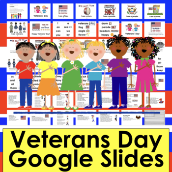 Veterans Day Distance Learning for Google Slides PDF With Link