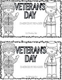 Veteran's Day Emergent Reader