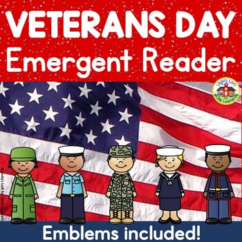 Preview of Veterans Day Emergent Reader