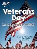 Veterans Day Emergent Reader (Free)
