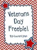 Veterans Day FREEBIE!