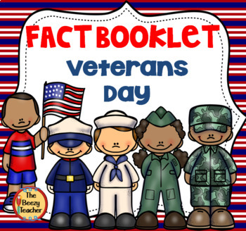 Preview of Veterans Day Fact Booklet | Nonfiction | Comprehension | Craft