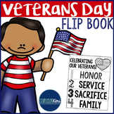 Veterans Day Flip Book - Elementary School - School Counseling