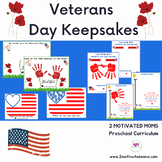 Veterans Day Handprint Art, Preschool, Kindergarten, Holid